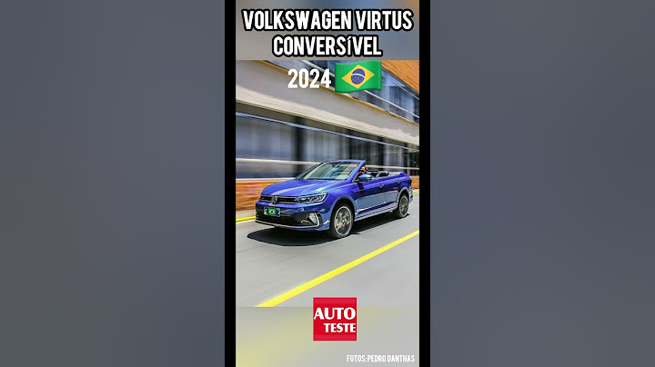 VOLKSWAGEN VIRTUS CONVERSÍVEL 2024 @AUTOTESTE
