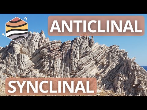 Vidéo: Comment un géologue peut-il dire si un pli est un synclinal et un anticlinal ?