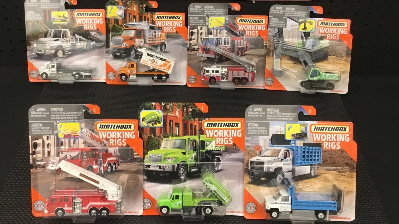 Matchbox 2020 Working Rigs Unboxing - YouTube
