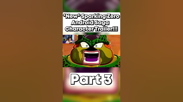 Android Saga Character Trailer Reaction 3/4  #dragonball #sparkingzero #reaction