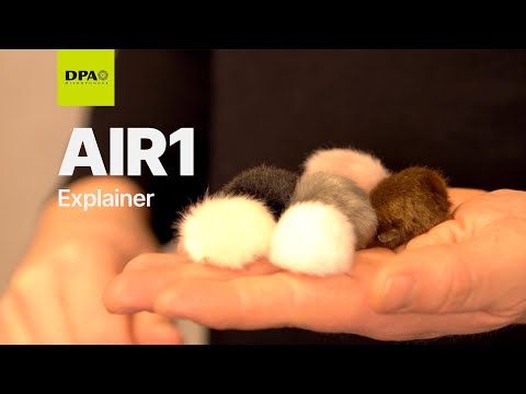 The unique design and advanced features of the AIR1 Universal Miniature Fur Windscreen
