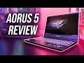 Vista previa del review en youtube del Gigabyte AORUS 5 SB-7ES1130SD