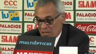 Cúper: Hay que levantarse y seguir