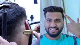 My New Hairstyle By Jawed Habib | Pompadour Haircut - YouTube