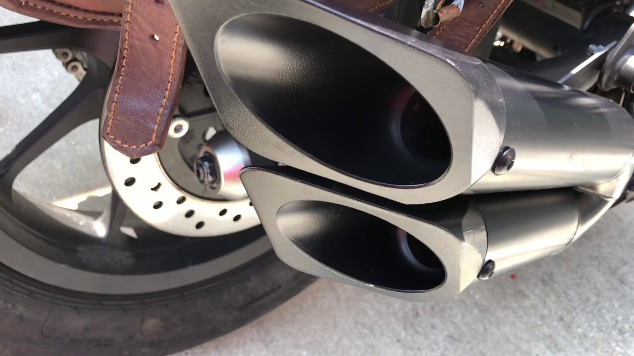 HONDA rebel 250 exhaust 自作マフラー2号 YouTube