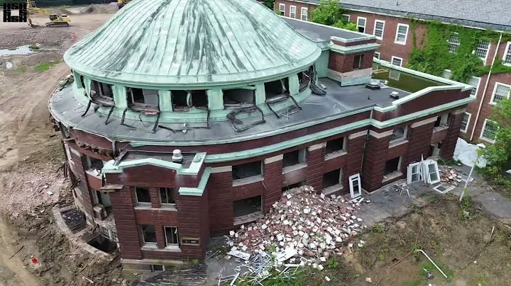 Demolition Progress as of June 13 2025 - Harrisburg State Hospital