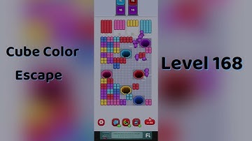 🧩 Cube Color Escape Level 168 Walkthrough | Step-by-Step Guide 🎮 | Go Answer