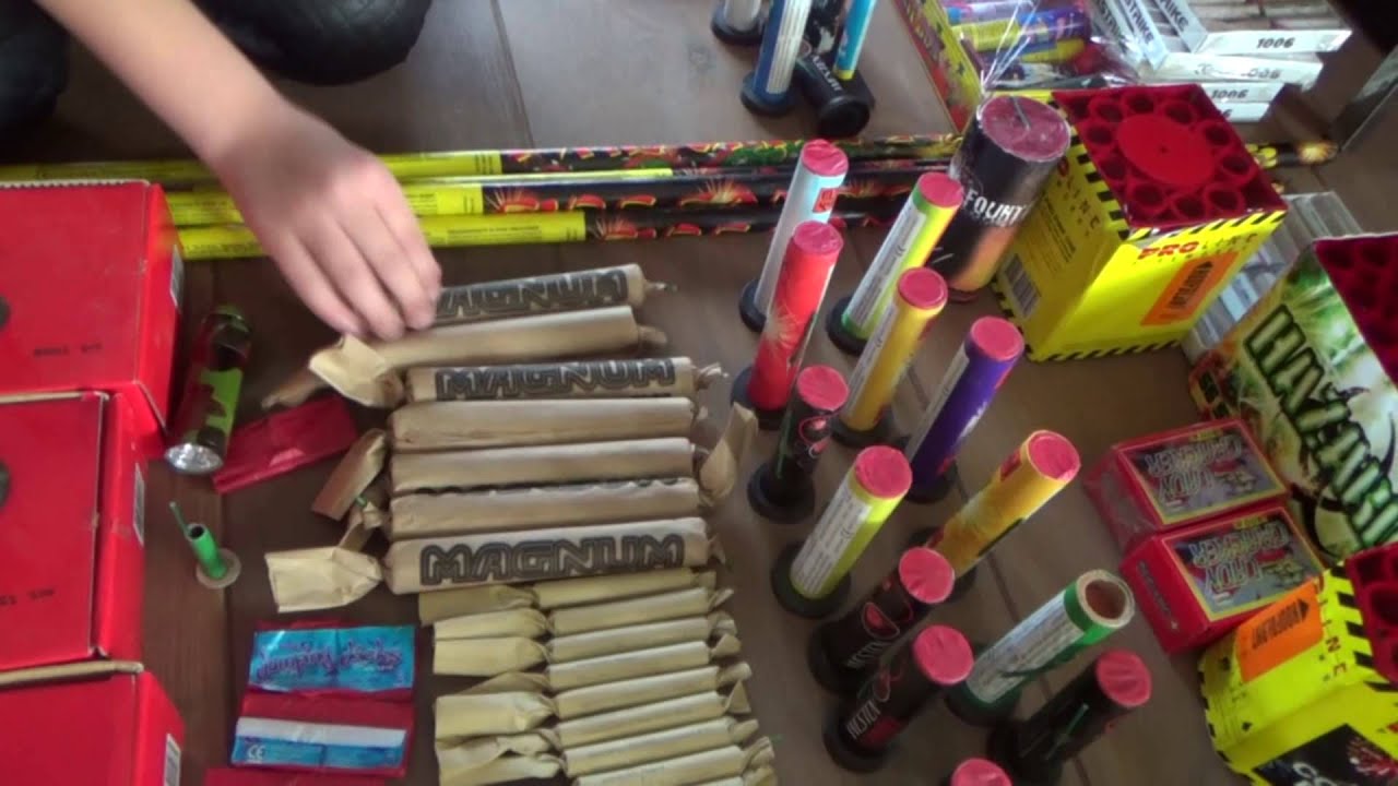vuurwerk collectie 2015/2016 legaal/illegaal Tygo,Koen en Ashwin
