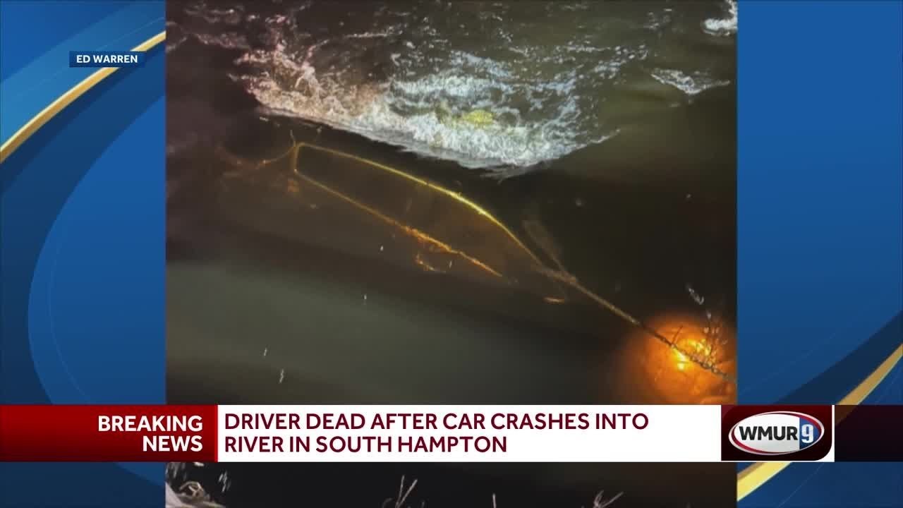 Driver dead after being pulled from car that went into river in South ...