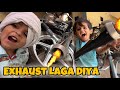 Exhaust laga diya babli bike me  itni tagdi sound nikal gyi