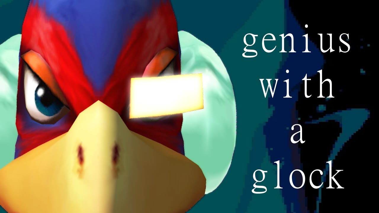 genius with a glock: a melee falco combo video