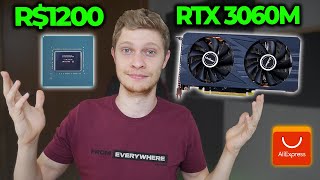 SURGIU A RTX 3060M NO ALIEXPRESS POR R$1200! MAIS UMA PLACA DE NOTEBOOK, VALE? OU NÃO? видео