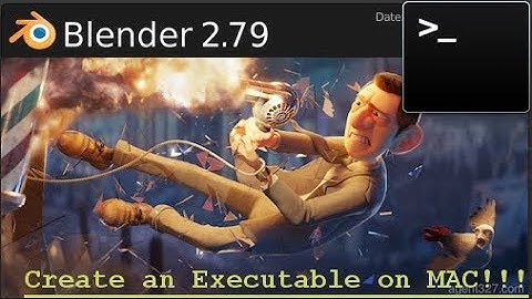 New Blender Instance on Mac (Executable File Creation)