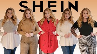 SHEIN Fall Plus Size Haul | October 2023 | #shein #sheincurve #sheinpartner