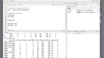 R Tutorial: Intro to R and EDA