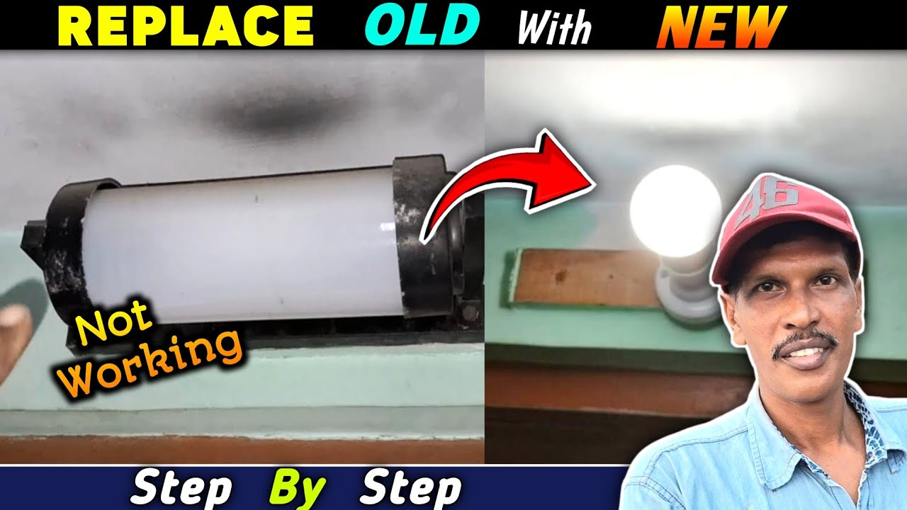 Led Bulb Holder Wall Fitting | Bulb Holder Kaise Lagaye 