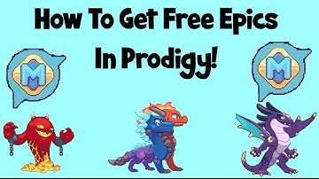 How To Get Free Epics In Prodigy! (No Hacks) (Prodigy Membership Owner Only)