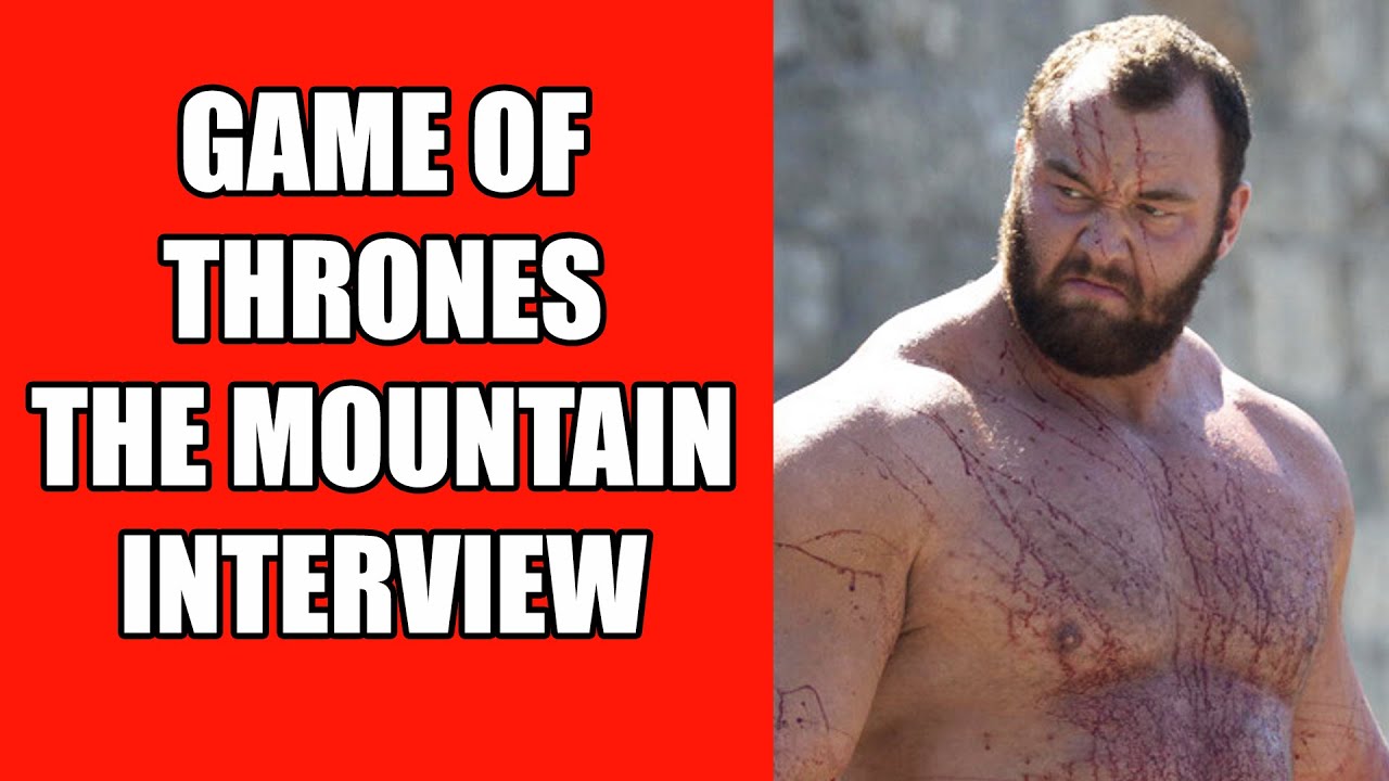 Hafpor Julius Bjornsson, Game of Thrones' Imposing Monster The Mountain  Speaks