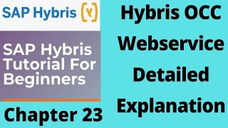 hybris occ | hybris occ tutorial | hybris occ swagger | sap hybris tutorial for beginners| Part23