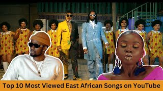 Top 10 Most Viewed East African Songs on YouTube by 2024