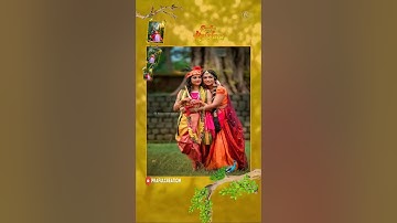 new trending status|Alight Motion Full screen Video Editing|3D Radha Krishna Video status2022