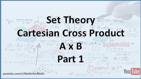 Set Theory: Constructing the Cartesian Cross Product of two sets - Part 2