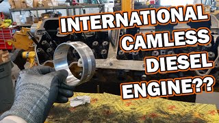 What Happened to the CAM-LESS Diesel Engine International was developing 20 years ago?