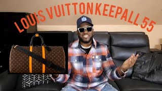 REVIEW FOR THE LOUIS VUITTON KEEPALL BANDOULIERE 55 by Rizzilient Papi 243 views 5 months ago 10 minutes, 6 seconds