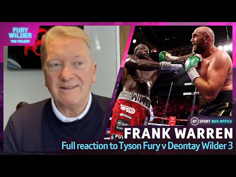 Tyson Fury v Deontay Wilder 3 Reaction | Frank Warren Reflects On An Epic Heavyweight Occasion