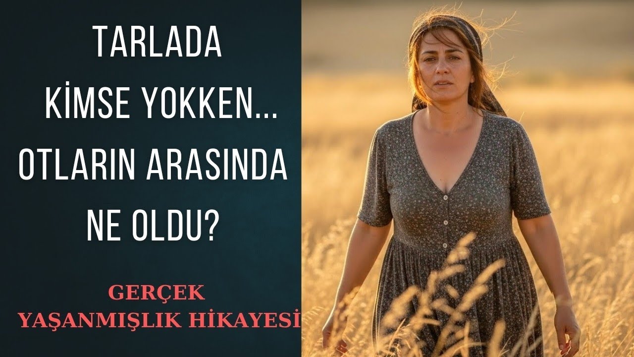 Tarlada kimsenin bilmediği bir gün: Yıllarca içimde sakladığım hikâye