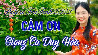 CẢM ƠN - Nhạc Xuân 2023 - Nhạc Trữ Tình - Thiết Bolero