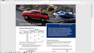 2022 FORD RANGER MAX TOWING CAPACITY EXPLAINED! WHAT IS THE TRAILER TOWING PACKAGE 53R by HOW TO UNIVERSITY 76 views 7 months ago 1 minute, 53 seconds