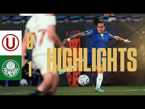 HIGHLIGHTS | UNI. DE DEPORTES 0 X 1 PALMEIRAS | CONMEBOL LIBERTADORES FEMININA 2026