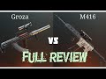 Groza vs M416 | full review | pubg mobile