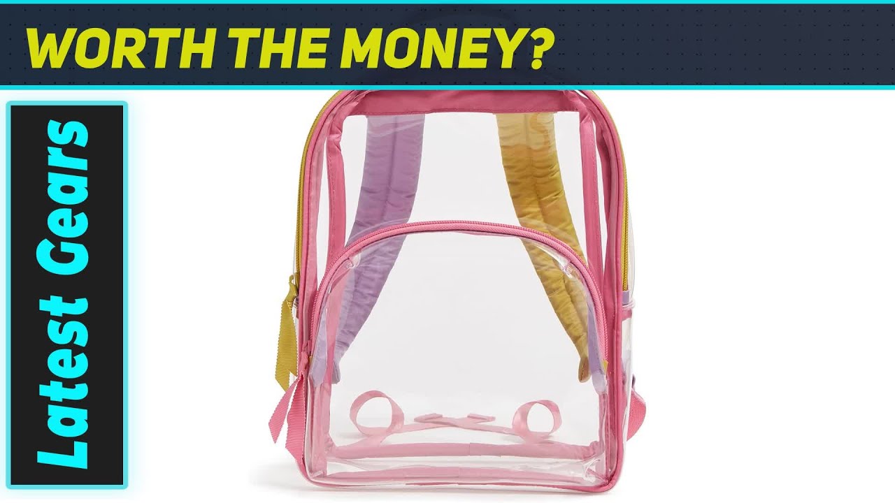 Vera Bradley Clear Backpack: The Amazing See-Through Bag 