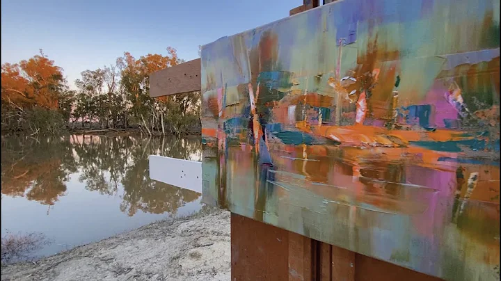 Oil Painting / Solo Camping PLEIN AIR / Open Fire ...