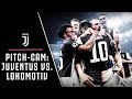 PITCH-CAM: Juventus vs. Lokomotiv Moscow | Alternative angles