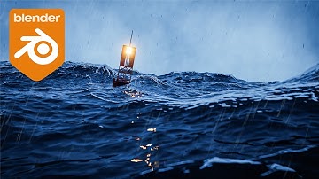 Blender Tutorial - Creating a Stormy Ocean