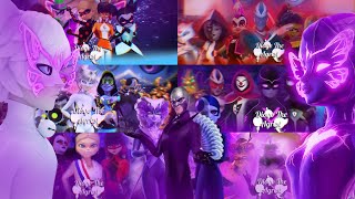 🐞Miraculous | All the Akumatized Villains from all seasons | Special offer for 15,000 subscribers🐾