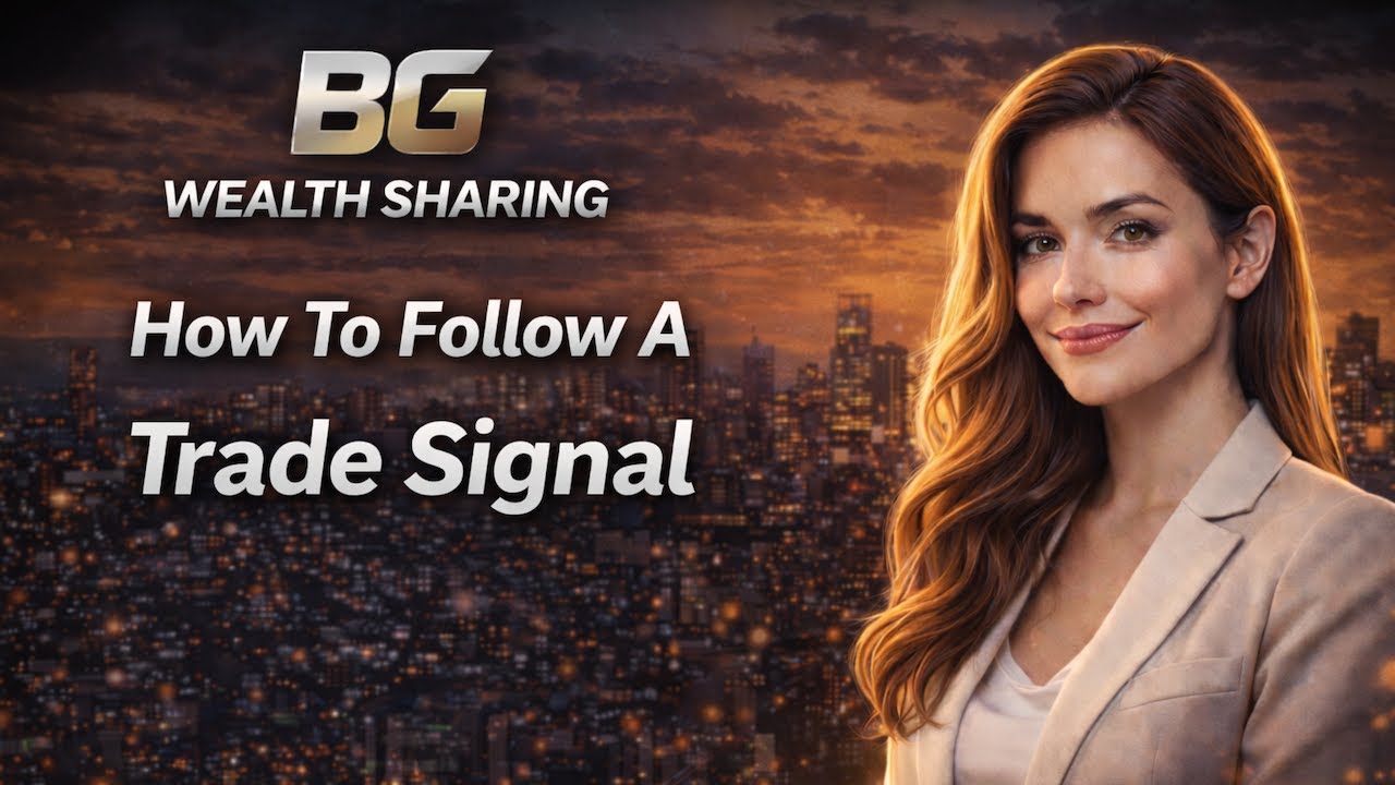 BG Wealth Sharing How To Follow A Trade Signal On The DSJ Exchange