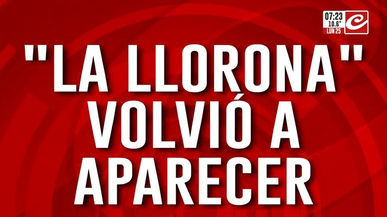 Tremendo: "La llorona" volvió a aparecer en Salta... ¡y fue registrada en video!