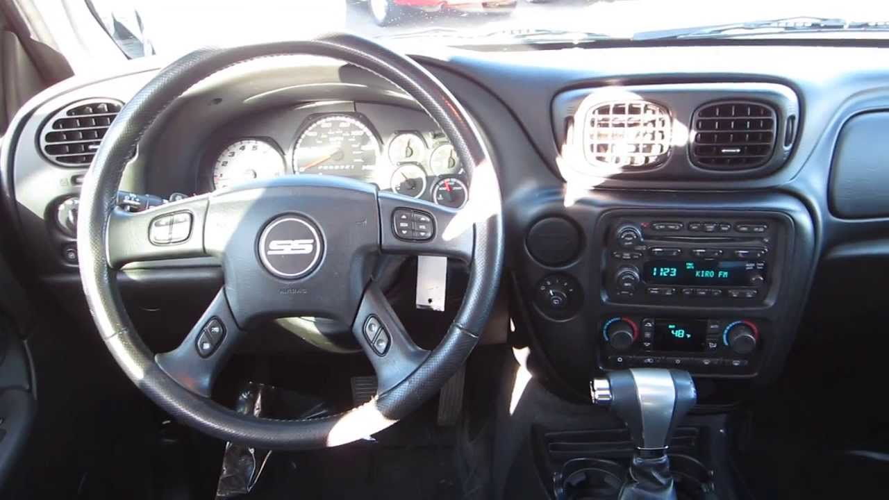2008 Chevrolet Trailblazer Black Stock C1307972