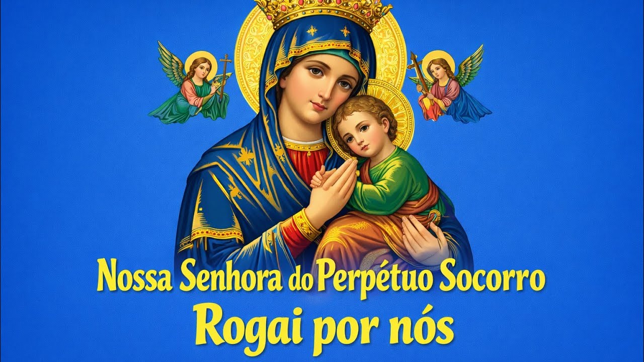 Oração 💕🌷Nossa Senhora do Perpétuo Socorro.