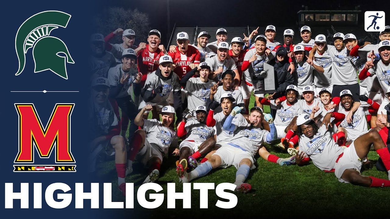 Michigan State vs Maryland | What a Game | NCAA College Soccer | Highlights - November 07, 2025