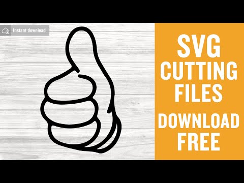 Hand Mickey Svg Free Cutting Files for Scan n Cut Free Download