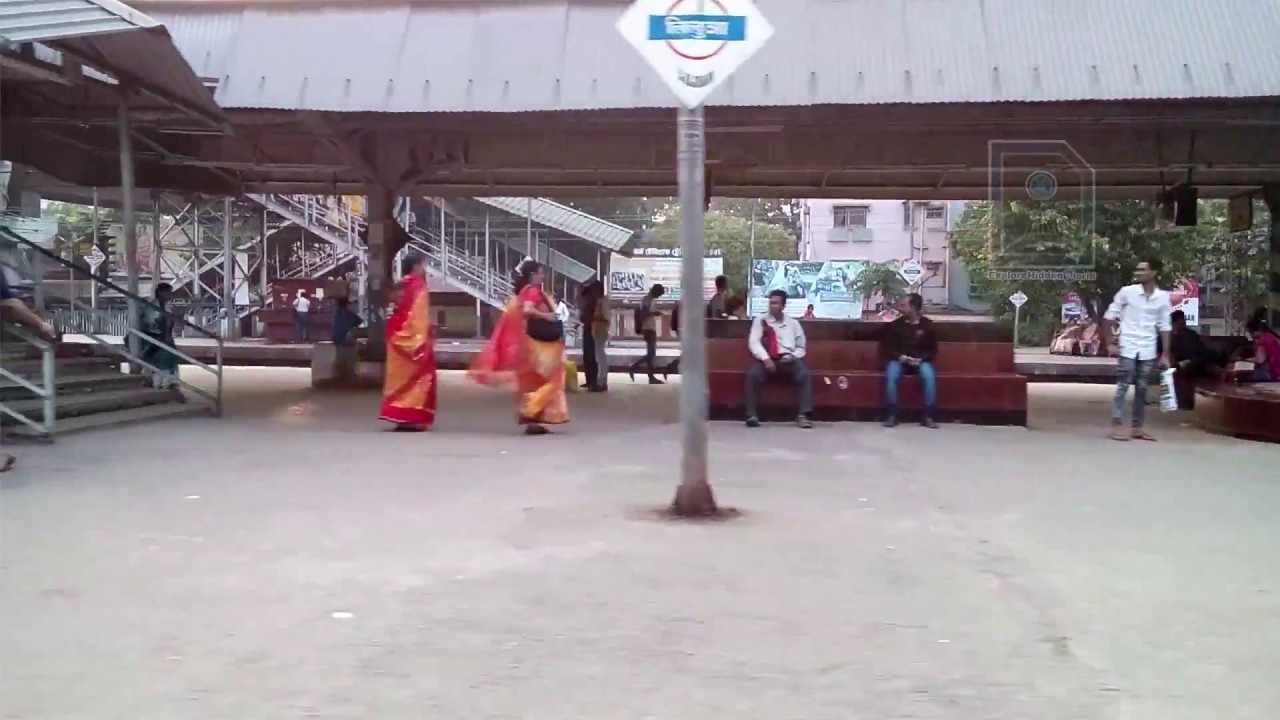 Local train journey Liluah to Howrah station, West Bengal - YouTube