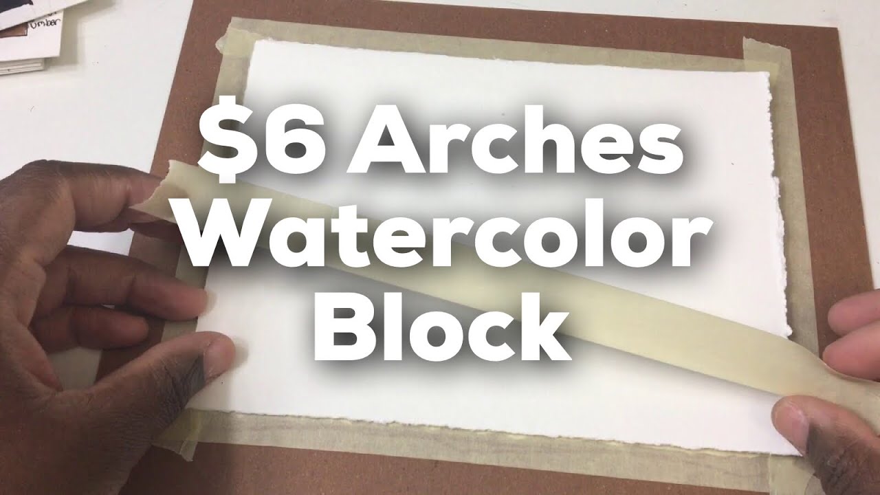 Watercolor Pads vs Blocks 