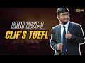 🔥Super Comeback Class 4 || Cliff's TOEFL 🔥 Mini Test -1 || Target CU/RU/JnU/GST