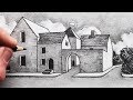 How to Draw Buildings in 1-Point Perspective: Narrated