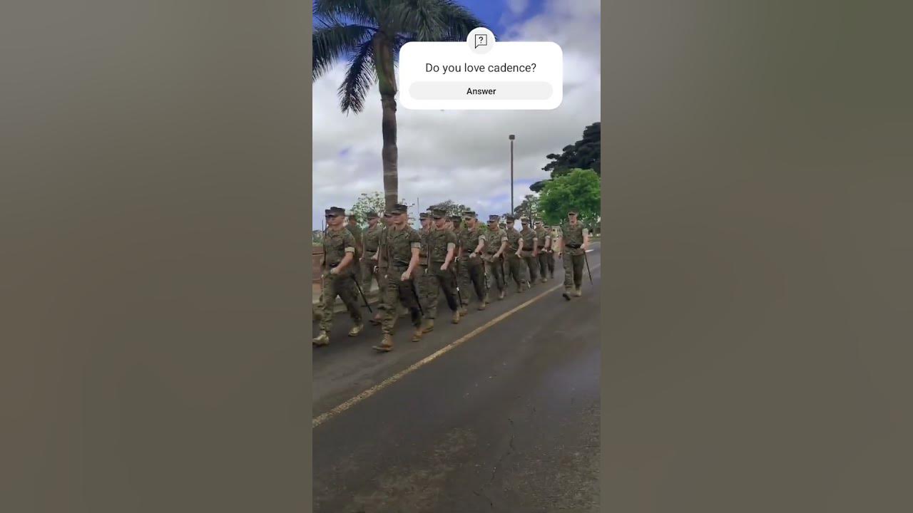 very melodious USMC Cadence #cadence #marines #usmc #marine #marinecorps #military #militarybranch